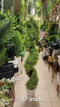 Artificial Boxwood Spiral Topiary