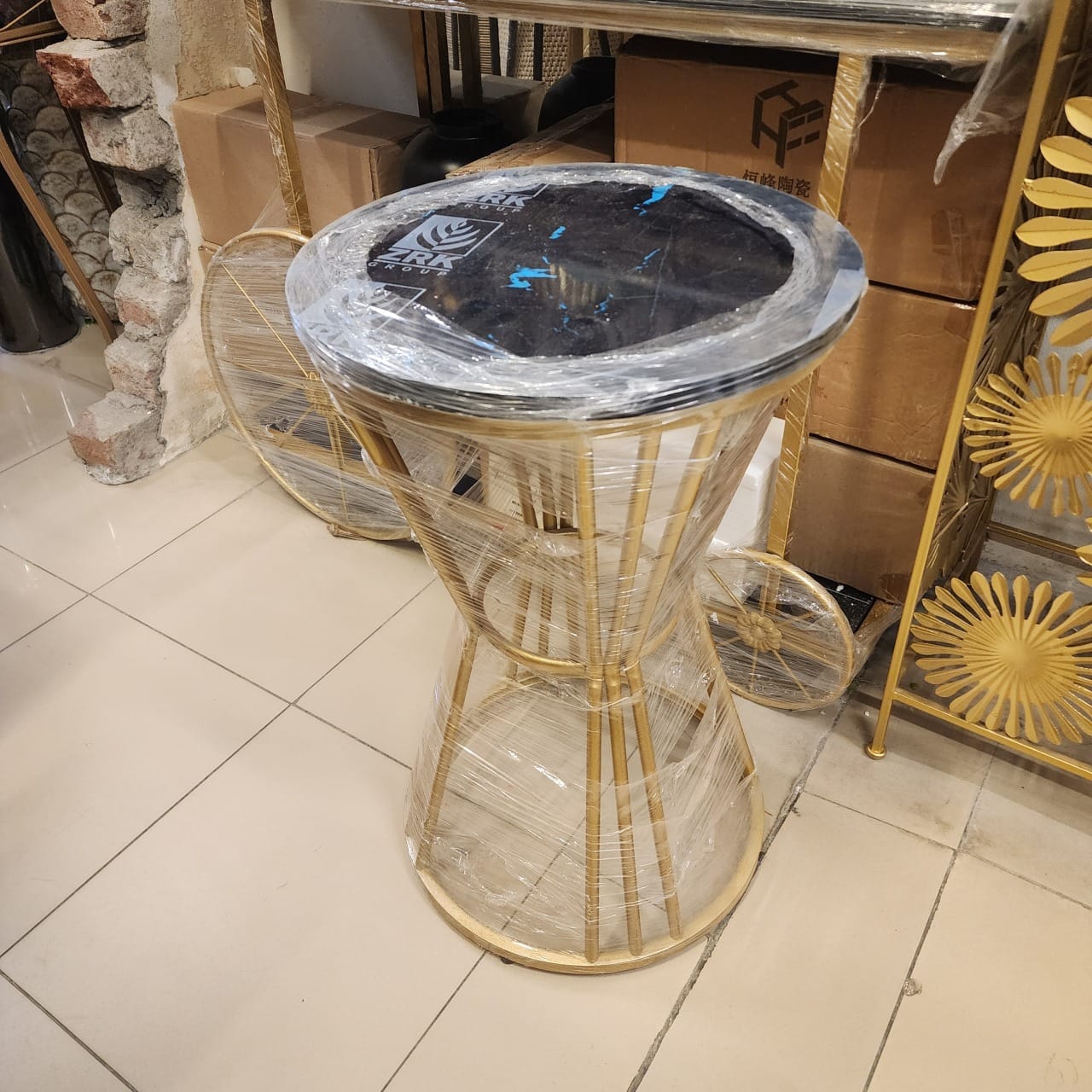 Hourglass Side Table