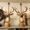 Deer Head Antler Lamps