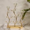 crystal branch candelabra (or crystal tealight holder