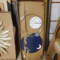Modern Geometric Deer & Moon Wall Clock