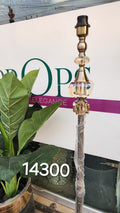 Crystal Base Floor Lamp