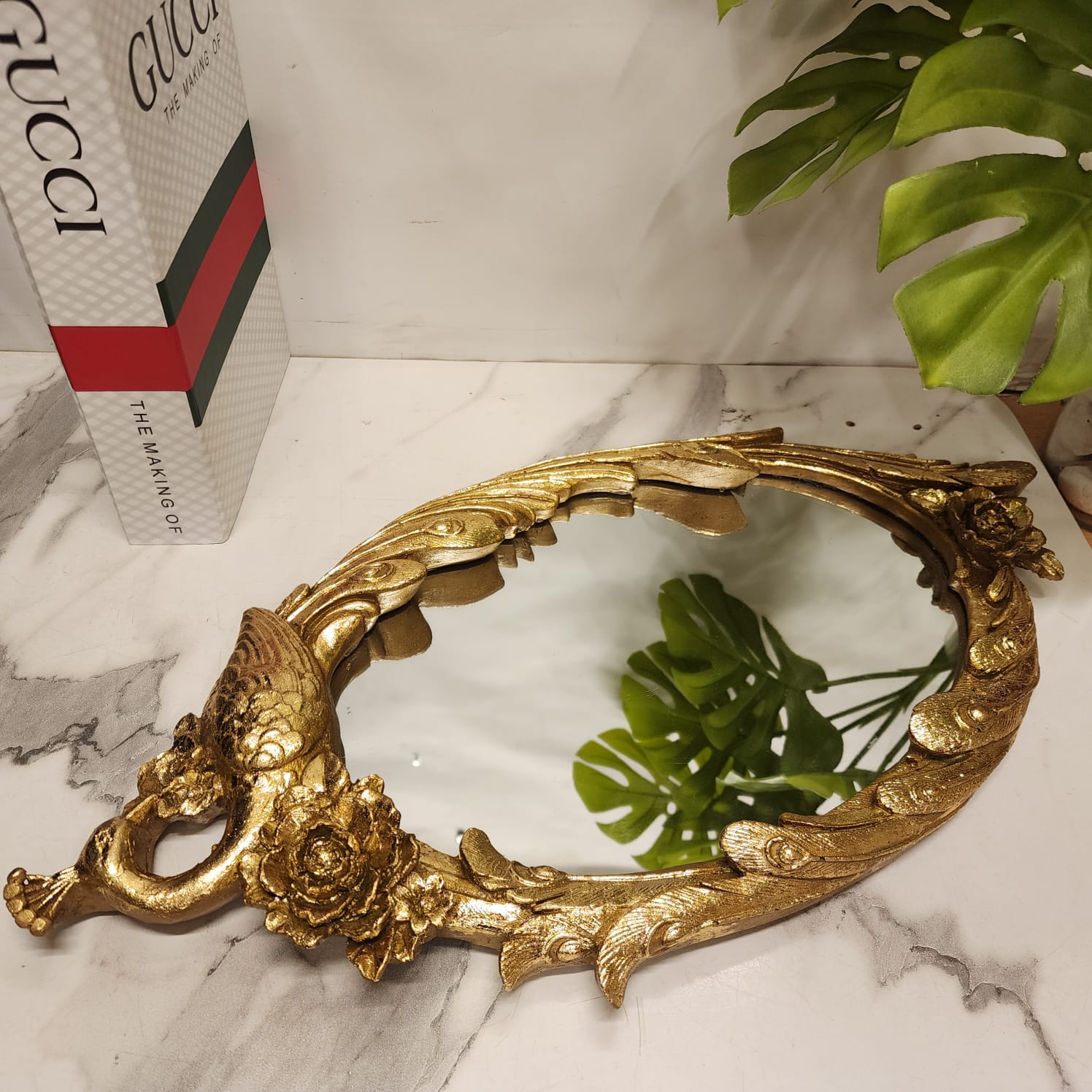 Vintage French Style Mirror Tray