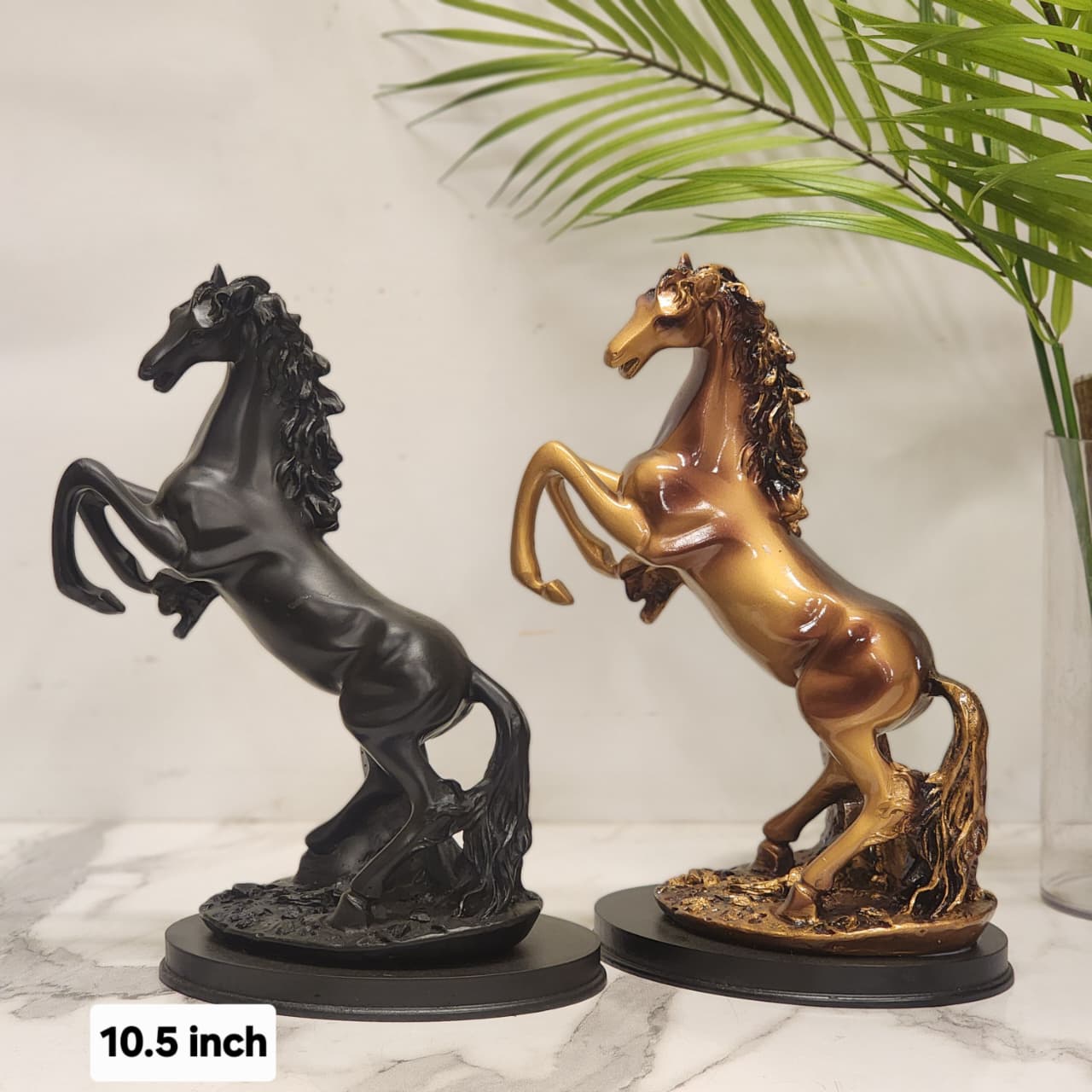 Rearing Horse Statue