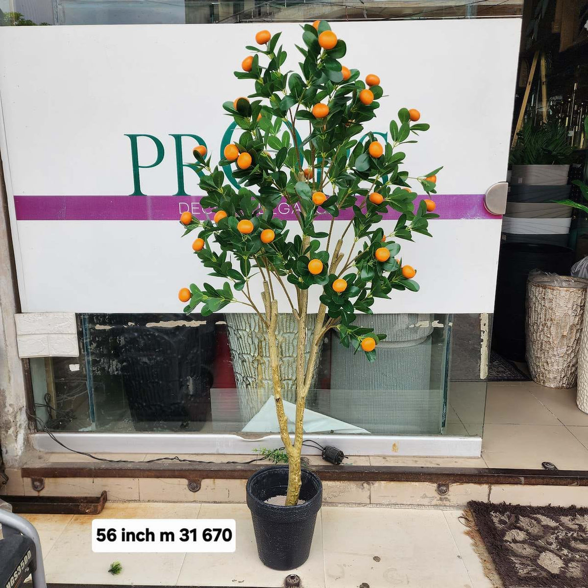 Artificial orange Tree