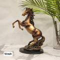 Rearing Horse Statue