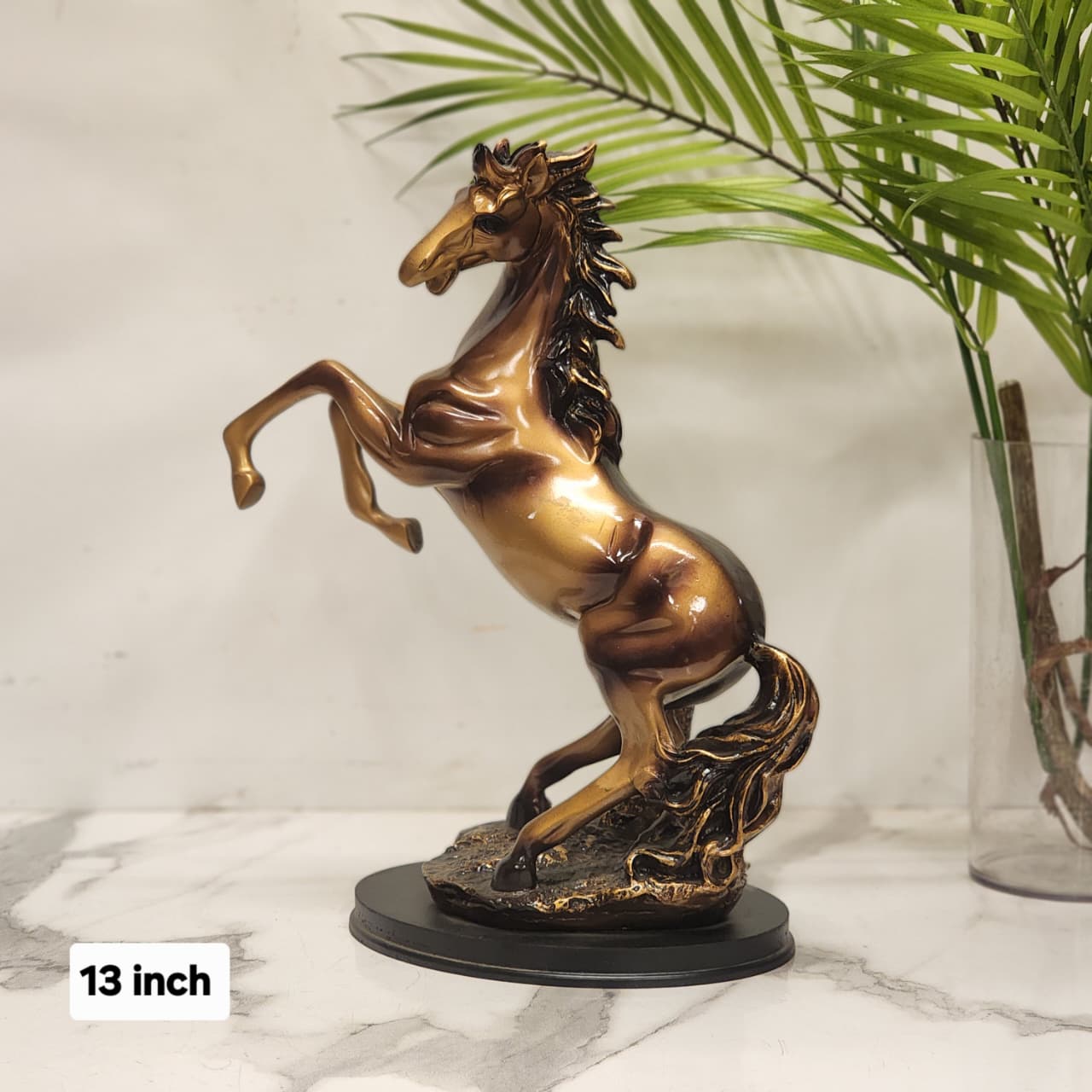 Rearing Horse Statue