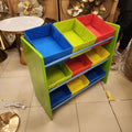 Multi-Bin Toy Storage Organizer
