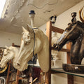 Regency Style Horse Bust wall Lamp