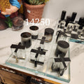 Crystal Tic-Tac-Toe Set