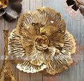 Metal Lotus Wall Art
