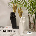 Nordic Golden Wing Seated Angel Statue