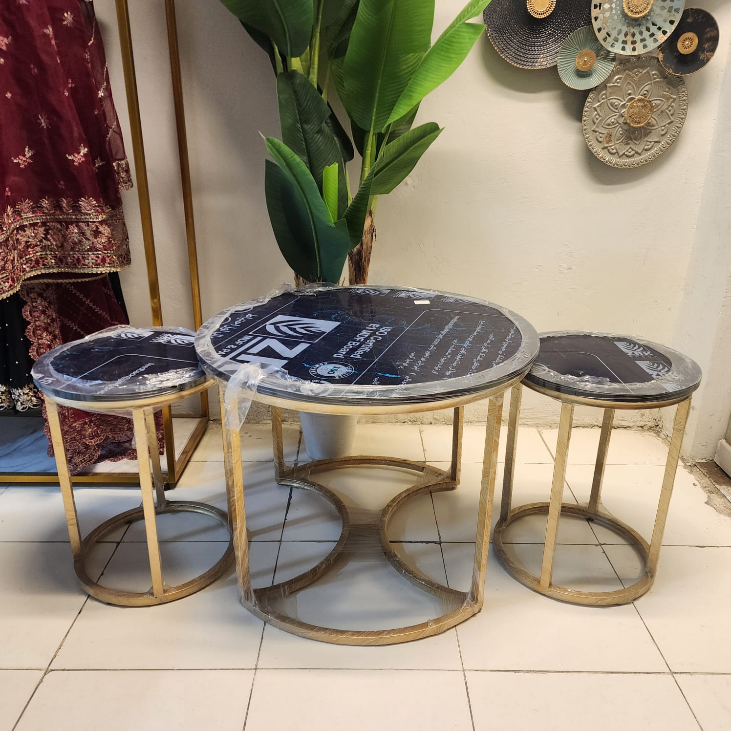3-Piece Nesting Coffee Table Set