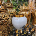 Contemporary Lidded Finial Urn