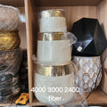 Cross-Hatch Fiber Decorative Planter