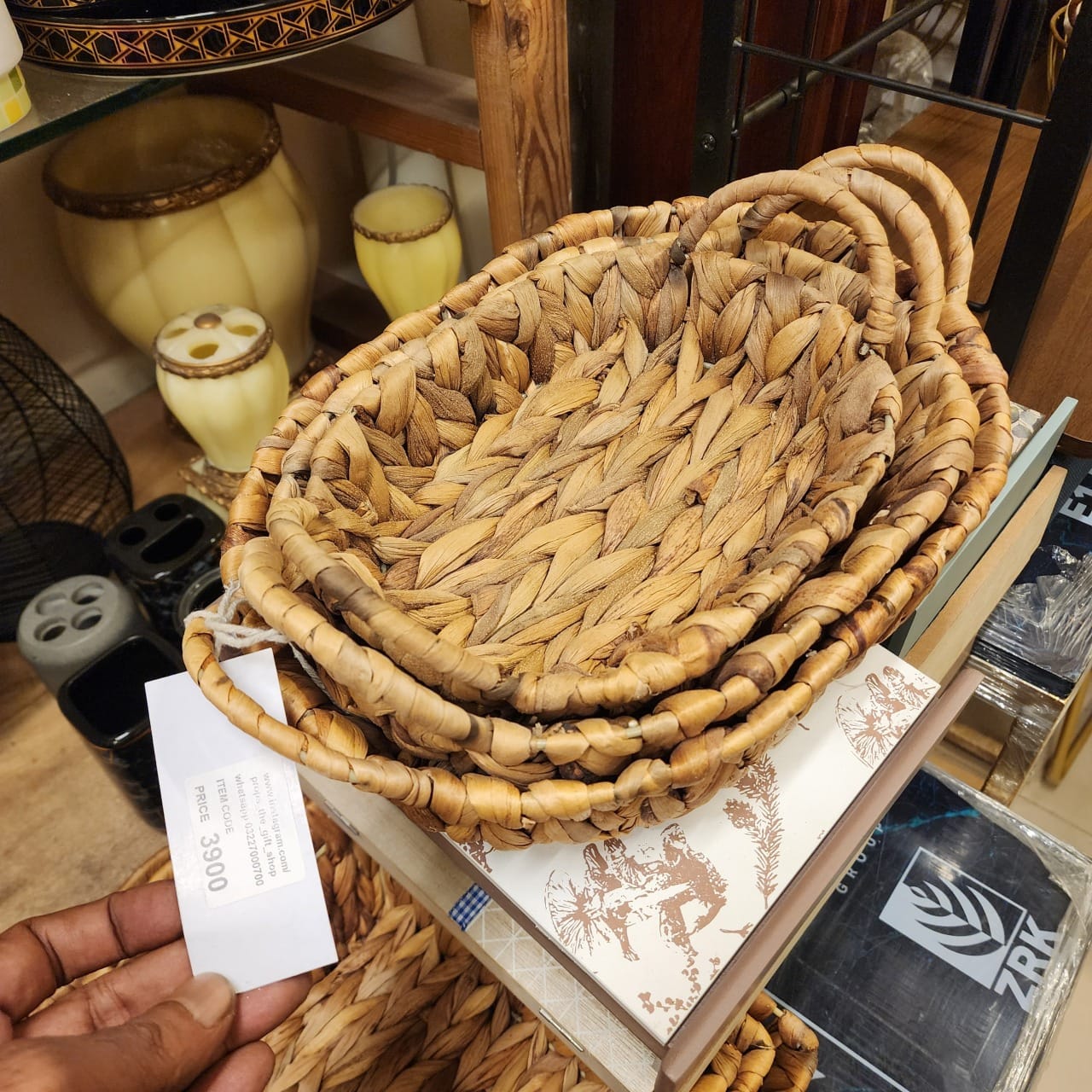 Nested Woven Baskets
