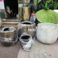 Hammered Decorative Planters