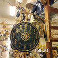 Baoli Double-Sided Deer Head Wall Clock