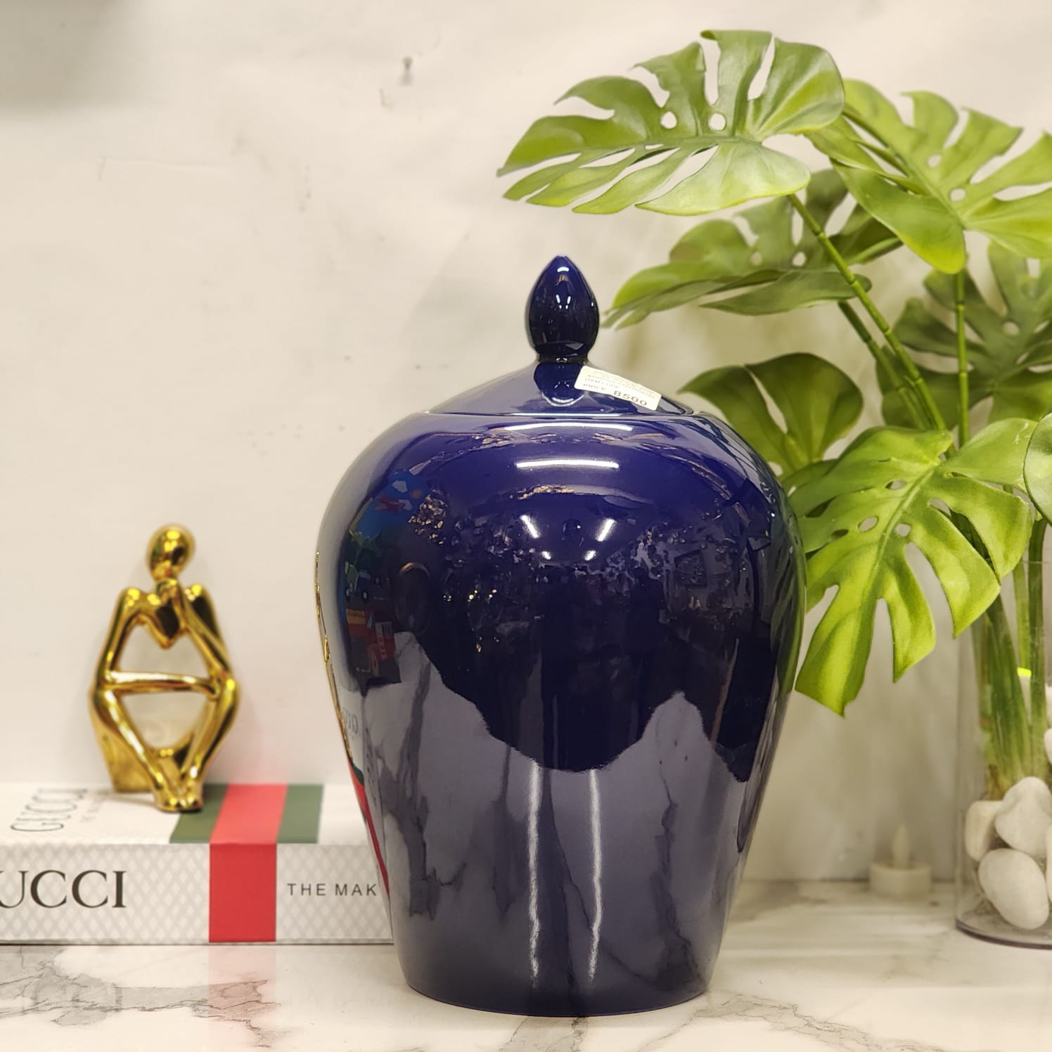 Cobalt Blue Ginger Jar