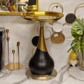 pedestal side table