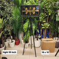 Rectangular Gear Floor Clock