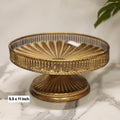 Pedestal Fruit Bowl / Footed Decor Bowl