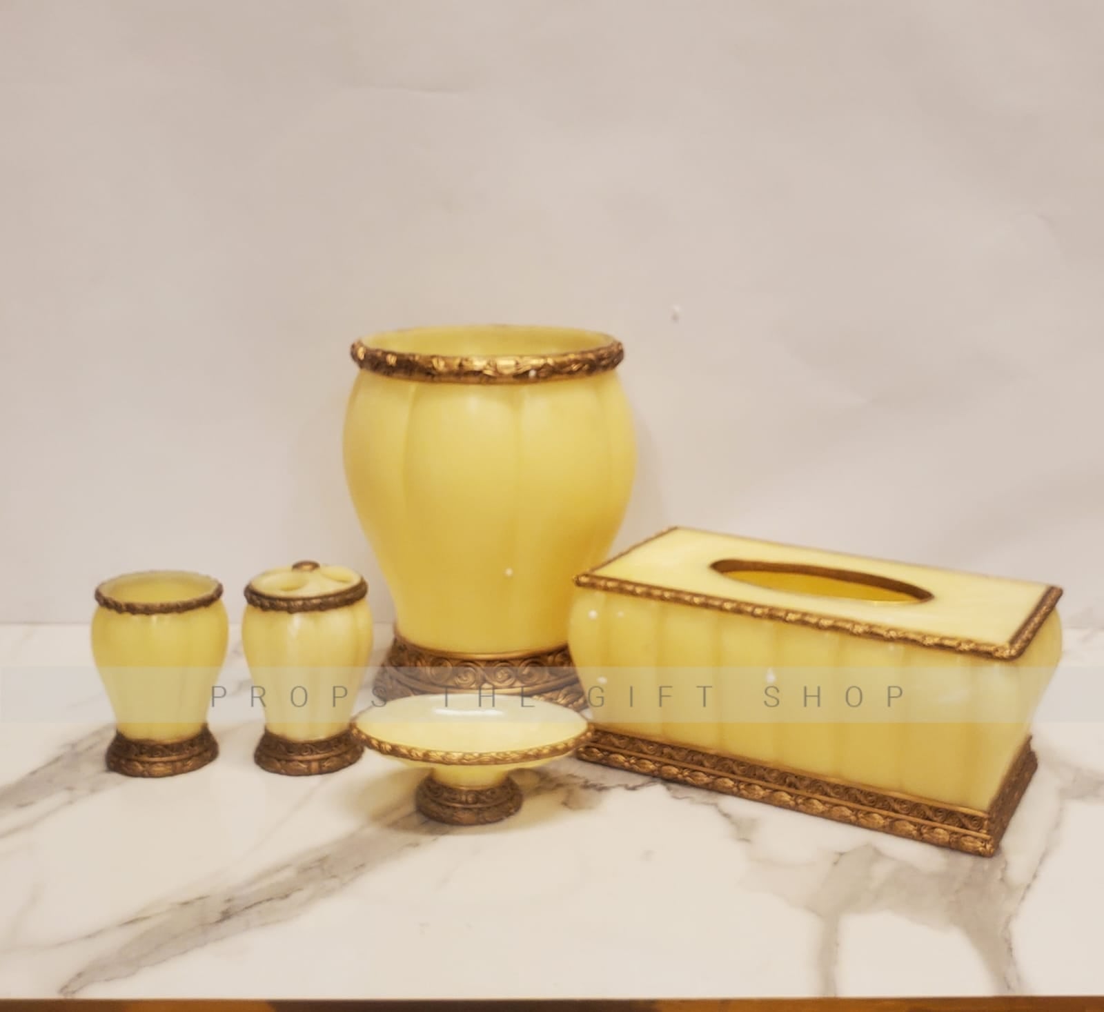 6-Piece Luxury Bathroom Accessory Set