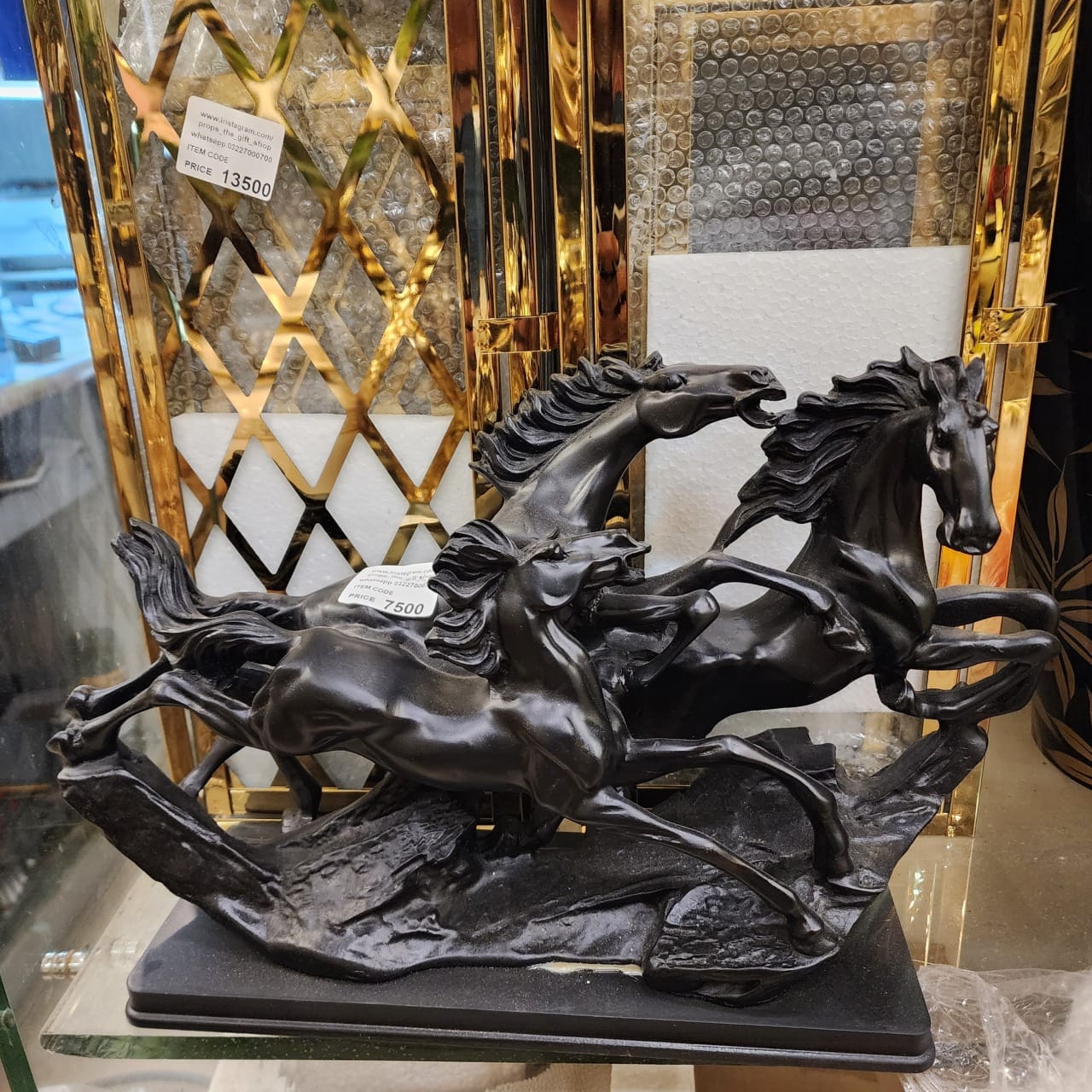 Galloping Horses Statue