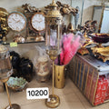 Vintage-style metal floor lantern