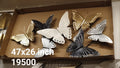 3D Metal Butterfly Wall Art