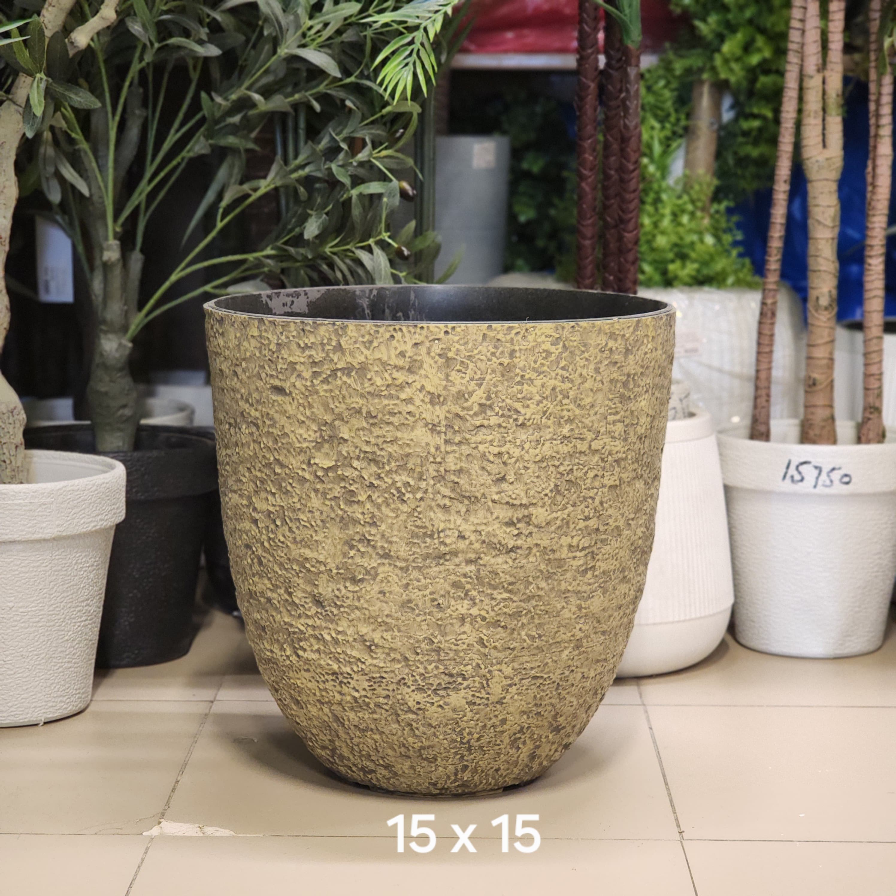textured planter