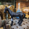 Ribbed Horse Figurine