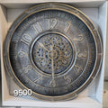 Steampunk Moving Gear Wall Clock