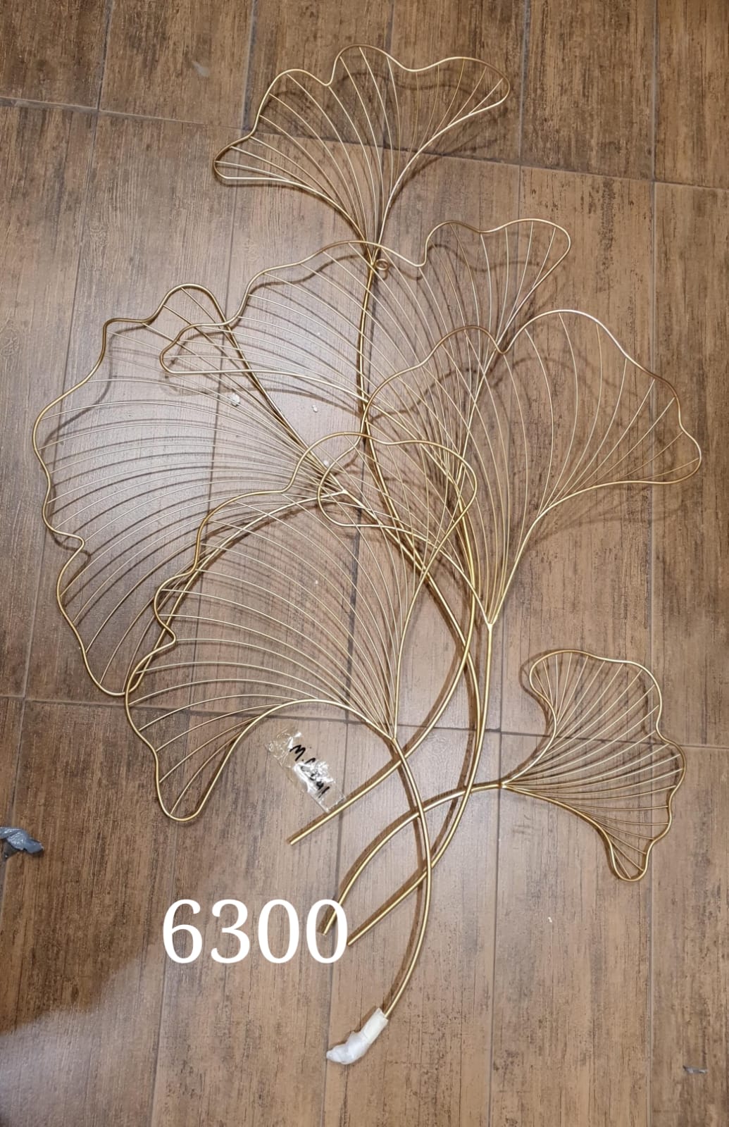 Ginkgo Biloba Leaf Metal Wall Art