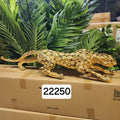 Gold Leopard Sculpture