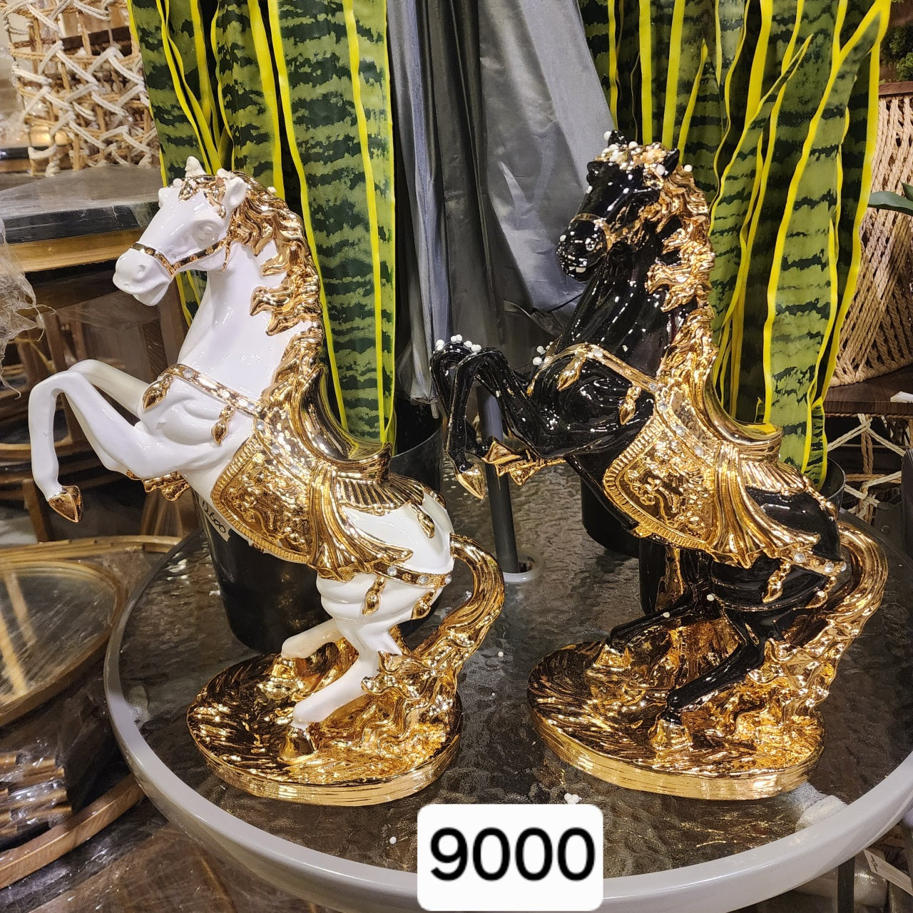 Rearing Horse Figurine