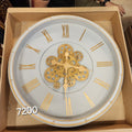 Large Skeleton Gear Wall Clock