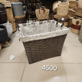 Lined Woven Storage Basket