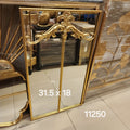 French Provincial Gold Flourish Mirror