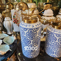Lidded Decorative Canister