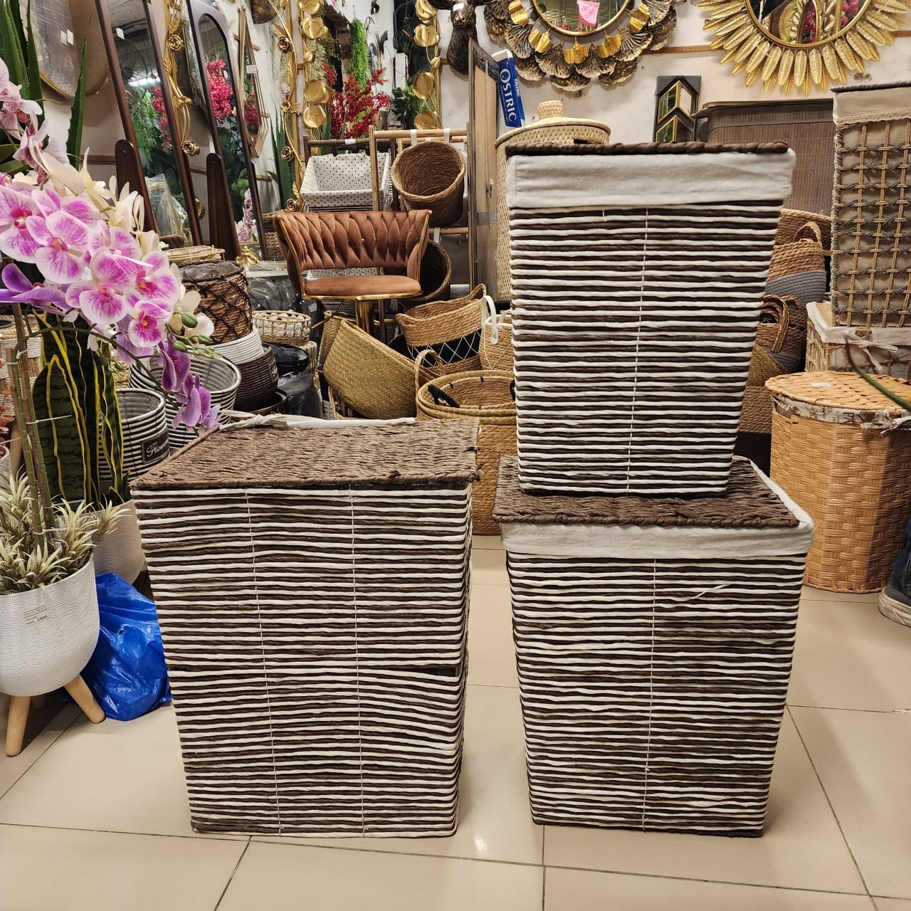 Woven Laundry Hampers