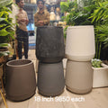 Ribbed Cylinder Planters