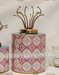 decorative ceramic ginger jar