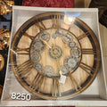 Industrial Moving Cog Wall Clock