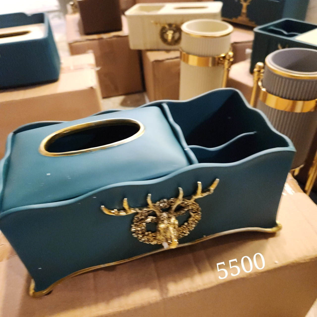 Multifunctional Tissue Box Holder