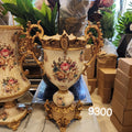 French Rococo Style Floral Vases