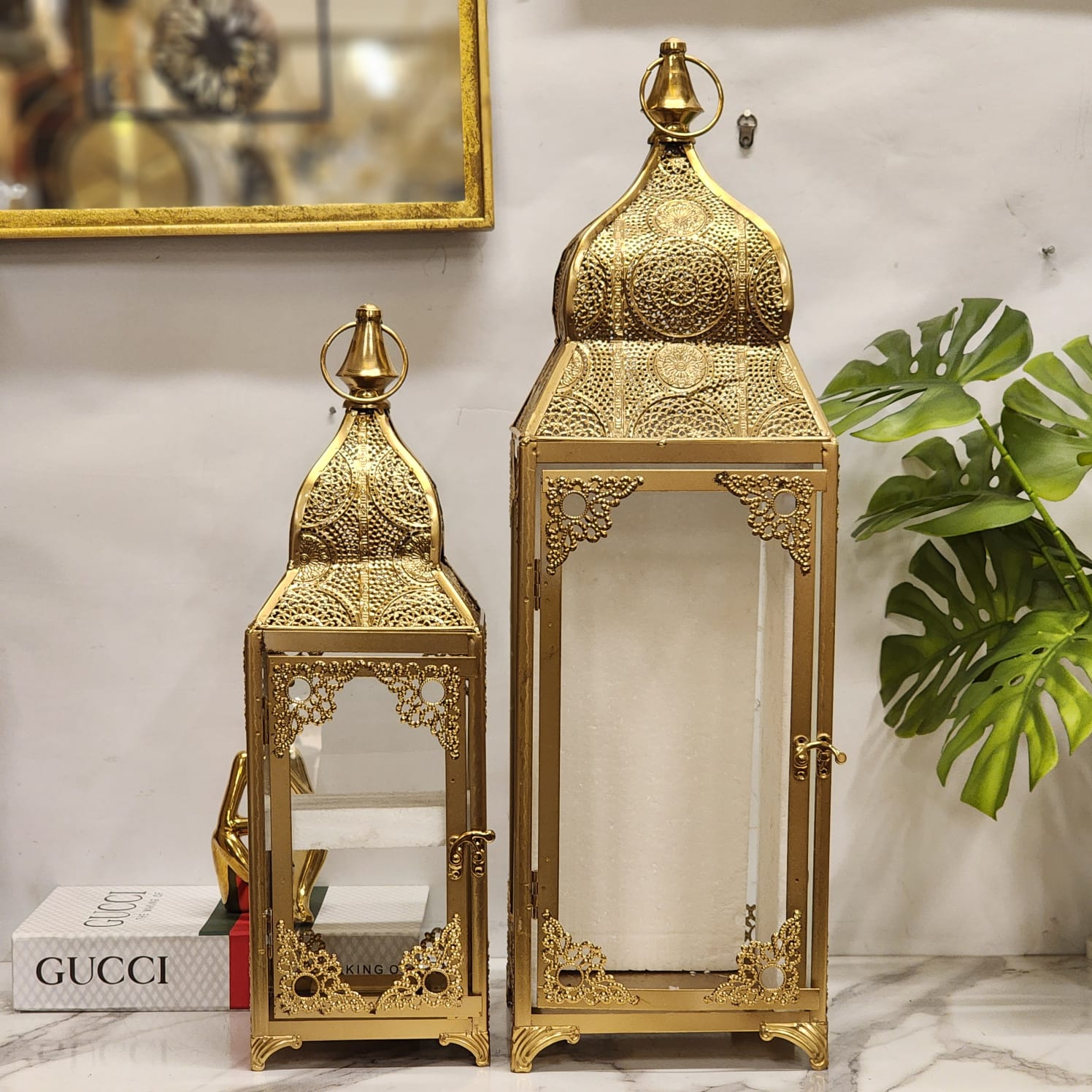 Moroccan Style Filigree Lanterns
