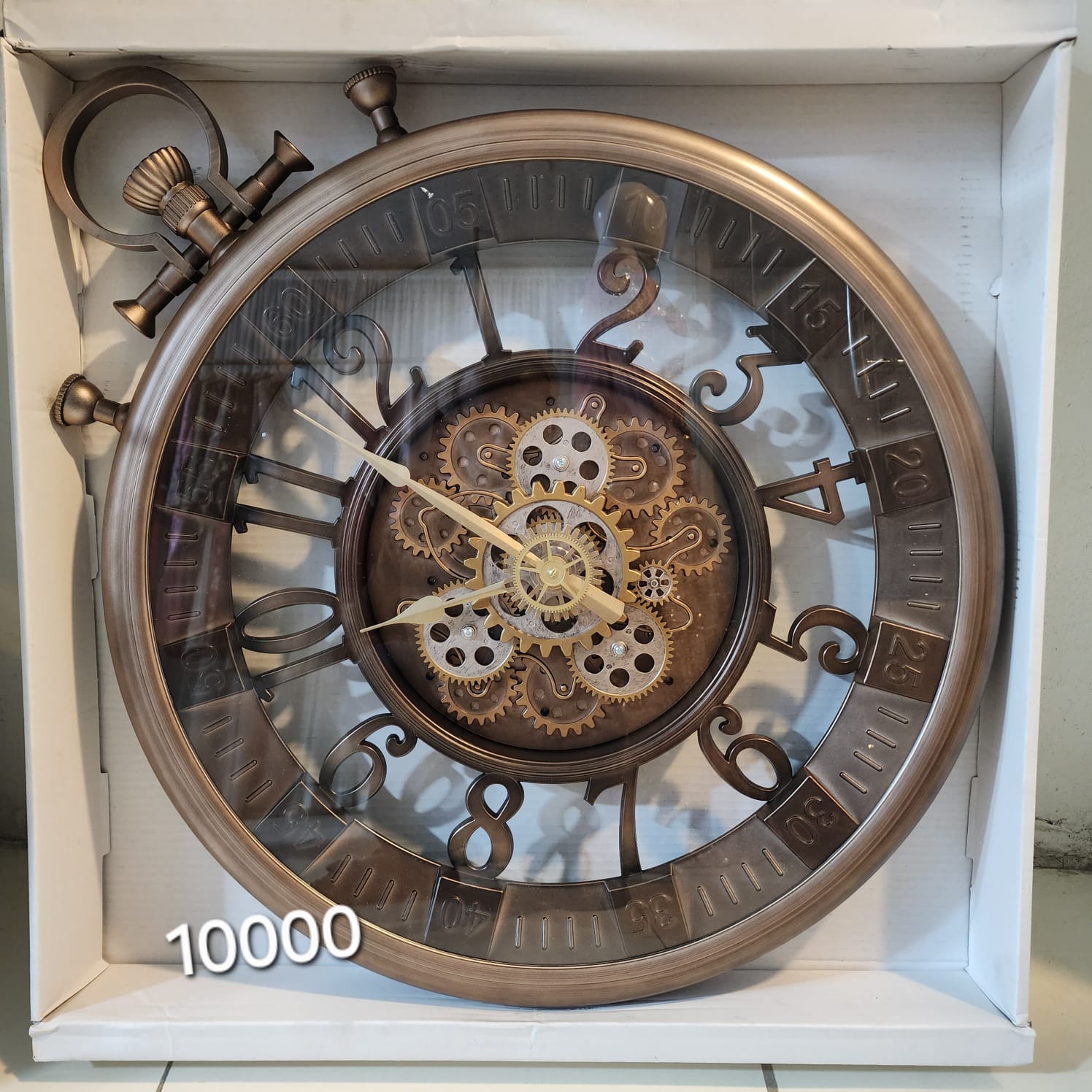 Steampunk Industrial Pocket Watch Wall Clock