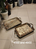 organic-texture decorative trays