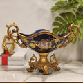 Vintage-Style Footed Centerpiece Bowl